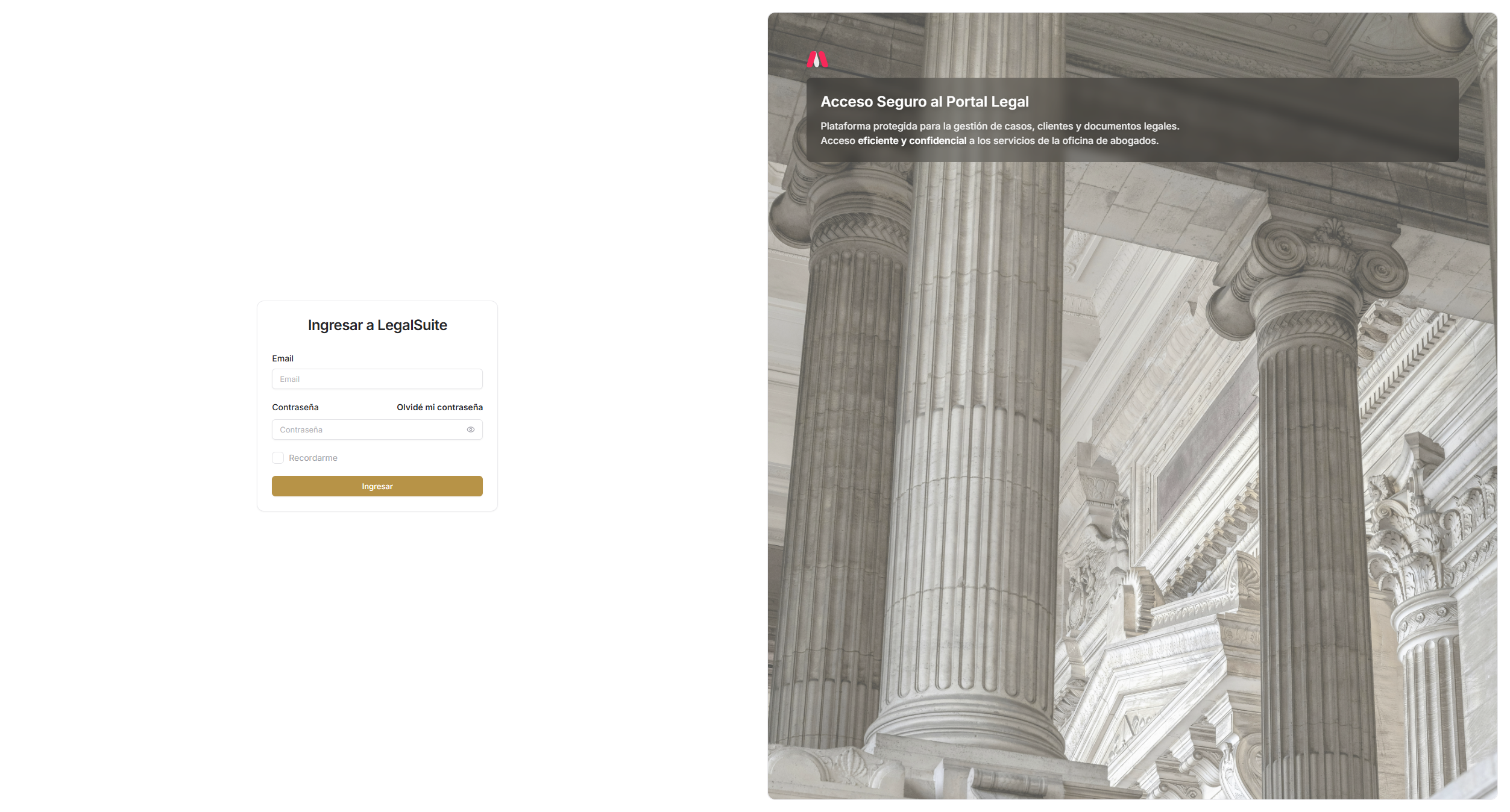 App de gestión para bufetes de abogados